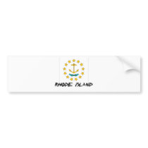 Rhode Island Flag bumper stickers