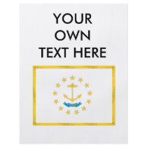 RHODE ISLAND FLAG flyers by flagshirts RHODE ISLAND FLAG flyers