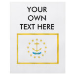 RHODE ISLAND FLAG flyers
