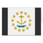 Rhode Island Flag Greeting Cards