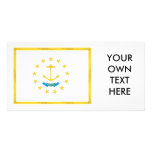 RHODE ISLAND FLAG PICTURE CARD