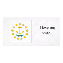 Rhode Island Flag Photo Cards