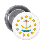Rhode Island Flag Pinback Button