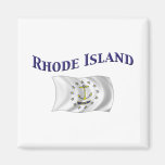 Rhode Island Flag Refrigerator Magnet