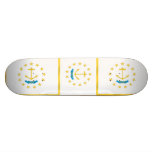 RHODE ISLAND FLAG SKATE BOARD DECK