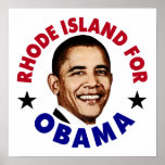 Rhode Island For Obama posters