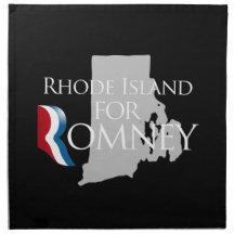 Rhode Island for Romney.png Napkins