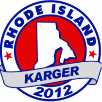 Rhode Island Fred Karger Acrylic Cut Outs