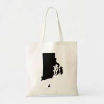 Rhode Island in Black and White Bags