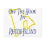 Rhode Island - Off The Hook Postcard