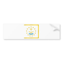 Rhode Island  Official State Flag bumper stickers