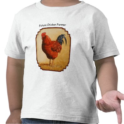 Rhode Island Red Rooster Tee Shirt