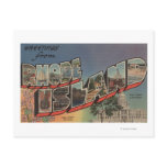 Rhode Island (State Capital/Flower) Post Cards