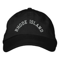 Rhode Island State Embroidered embroidered hats