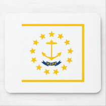 Rhode Island State Flag Mouse Pad