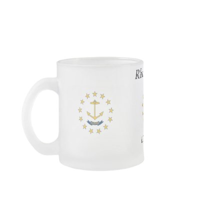 Rhode Island State Flag coffee mugs
