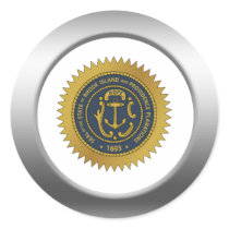 Rhode Island State Seal Sticker