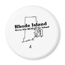 Rhode Island State Slogan magnets by republicofstates Rhode Island State Slogan magnets