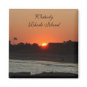 Rhode Island Sunset Magnet