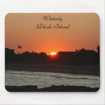 Rhode Island Sunset Mousepad