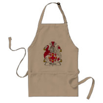 Rhodes Family Crest aprons by coatsofarms Rhodes Family Crest aprons