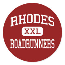 Rhodes - Roadrunners - Junior - Mesa Arizona stickers by customteamsportswear Rhodes - Roadrunners - Junior - Mesa Arizona stickers