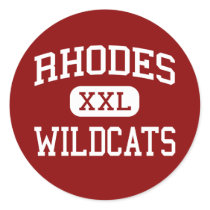 Rhodes - Wildcats - Middle - San Antonio Texas stickers by customteamsportswear Rhodes - Wildcats - Middle - San Antonio Texas stickers