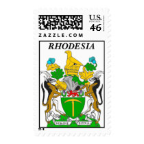 Rhodesia Coat of Arms Stamps.