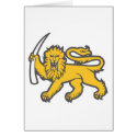 Rhodesian Lion cards by proartshirts Rhodesian Lion cards