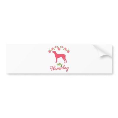 Rhodesian Ridgeback Bumper Sticker