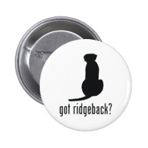 Rhodesian Ridgeback Button