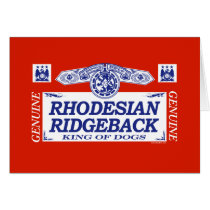 Rhodesian Ridgeback cards