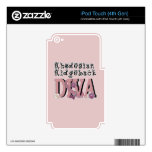 Rhodesian Ridgeback DIVA Skin For iPod Touch 4G