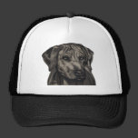 Rhodesian Ridgeback Dog Art - zulu Mesh Hats
