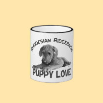 Rhodesian Ridgeback Drawing mugs