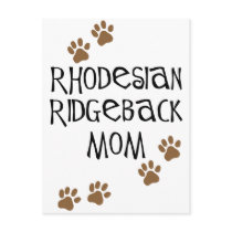 Rhodesian Ridgeback Mom Post Cards
