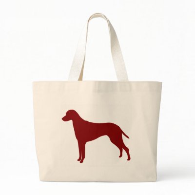 Rhodesian Ridgeback (Red) Canvas Bags by purelypups