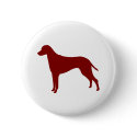 Rhodesian Ridgeback (Red) buttons by purelypups Rhodesian Ridgeback (Red) buttons