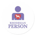 Rhodesian Ridgeback stickers by Pawdboy Rhodesian Ridgeback stickers