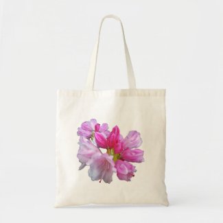 Rhododendron Blossom Tote Bag