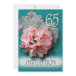 Rhododendrons 65th Birthday Party Invitation