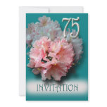 Rhododendrons 75th Birthday Party Invitation