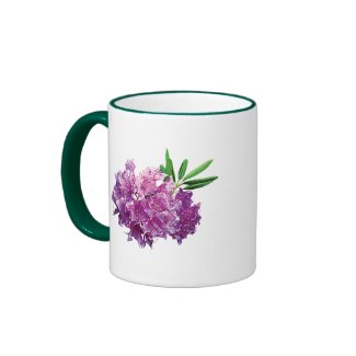 Rhododendrons With Leaves zazzle_mug