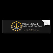 rhody..york? bumper stickers by wolffreeborn rhody..york? bumper stickers