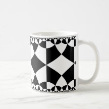 Rhombic infinity mugs