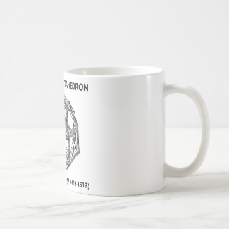 Rhombicuboctahedron (Leonardo da Vinci) Classic White Coffee Mug