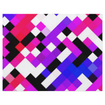 Rhombs pattern custom flyer