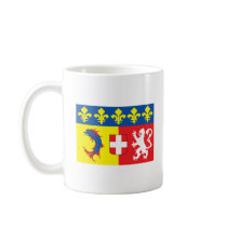 Rhone Alps Flag Mug by FlagTshirts Rhone Alps Flag Mug