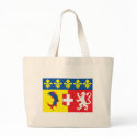 Rhone Alps Flag Tote Bag