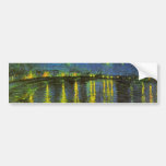 Rhone by Vincent van Gogh Bumper Sticker